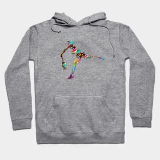 Girl playing Tennis Hoodie